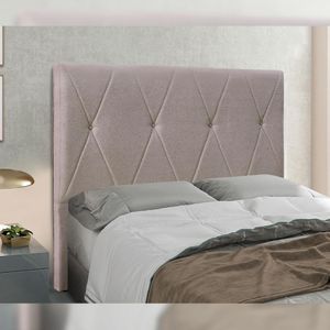 Cabeceira Decorativa King Size 1,95M Yves Linho Areia G63 - Gran Belo