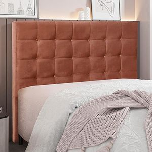 Cabeceira Decorativa King Size 1,95M Tropea Veludo Cobre G63 - Gran Belo
