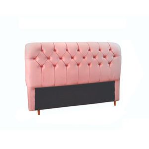 Cabeceira Roma Capitonê King 193 Cm Suede Meu Sofá Online Rosa