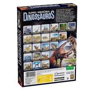 Jogo da Memória Dinossauros - Grow