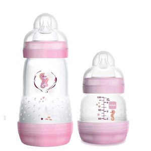 Mamadeira Easy Start Starter Set Rosa - Mam Baby