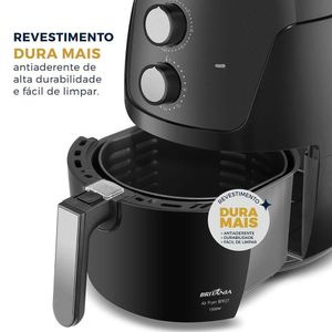 Fritadeira Air Fryer Britânia 4,2l 1500w Bfr37 Dura Mais 127v