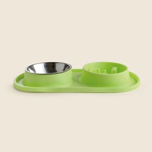 Comedouro Silicone Duplo A\CASA