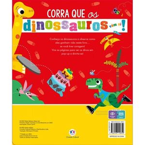 Pop Up Corra que os Dinossauros Vem Aí! - Ciranda Cultural