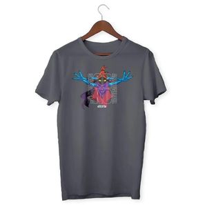 Camiseta Masters Of The Universe Cinza GG - Fun Divirta-se