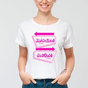 Camiseta Barbie Branca P - Fun Divirta-se