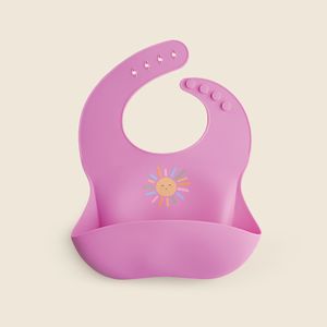 Babador Silicone Sol  Rosa A\BABY