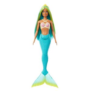 Barbie Fantasia Sereia com Cabelo Azul e Amarelo - Mattel