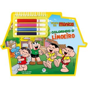 Livro Turma da Mônica - Colorindo o Limoeiro - Ciranda Cultural