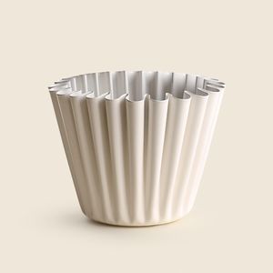 Cachepot 14x18 Metal Branco A\CASA