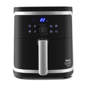 Fritadeira Air Fryer Philco Pfr16p Gourmet Black Plus 1900w 220v