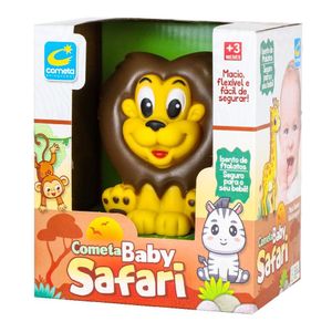 Boneco de Vinil Baby Safari Leão - Cometa