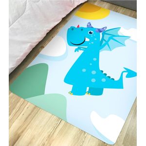 Tapete Infantil Multiuso Tapetes Júnior Azul