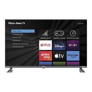 Smart TV 32” Philco Led Roku TV Dolby Audio PTV32E3ERSGB