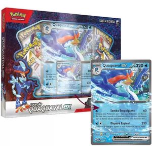 Pokémon Box Parceiros de Paldea Quaquaval - Copag