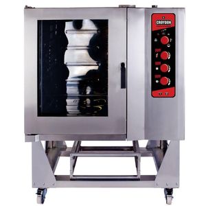 Forno Combinado Elétrico 20gns 1-1 H102e Trifásico Croydon Forno 20gns 220v