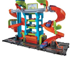 Hot Wheels City Mega Tower Car Wash - Mattel