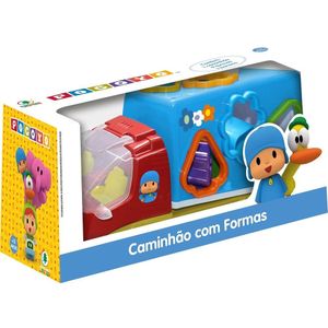 Boneco Pocoyo e Caminhão com formas - Monte Líbano