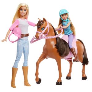 Barbie Conjunto Lições de Montar a Cavalo - Mattel