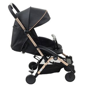 Carrinho de Bebê Burigotto Up Dobrável para Passeio Até 15kg Black Preto