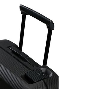 Mala De Bordo Magnum Eco Samsonite Polipropileno Cadeado Tsa 4 Rodas Duplas Giro 360 Preto P