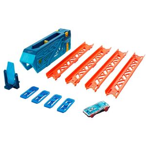 Hot Wheels Track Builder Lançador com Pista de Impulso - Mattel