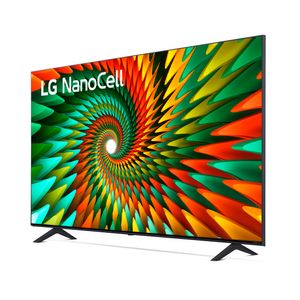 Smart TV 65" LG NanoCell 4K Bluetooth ThinQ AI Alexa Built-In 65NANO77SRA (Avariado)