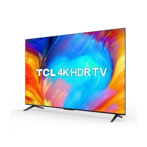 Smart TV TCL 55" LED UHD 4K Google TV Borda Fina Preto 55P635 (Avariado)