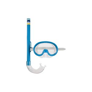 Máscara de Mergulho e Snorkel Infantil - Azul MOR