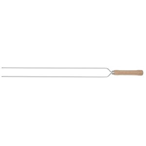 Espeto Duplo para Churrasco 65cm MOR