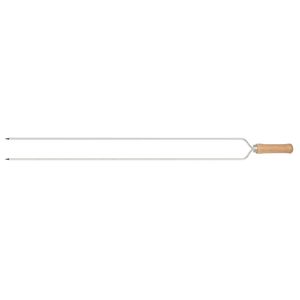 Espeto Duplo para Churrasco 85cm MOR