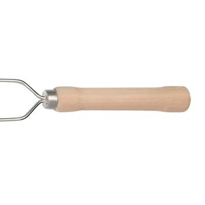 Espeto Fino Duplo para Churrasco 75cm MOR