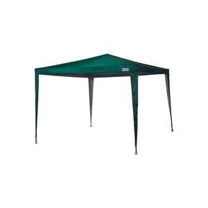 Gazebo Poliester Oxford Verde com Silvercoating 3m x 3m MOR