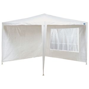 Conjunto Parede para Gazebo Ráfia Branco 3m x 3m MOR