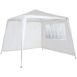 Conjunto Parede Para Gazebo 2,4m x 3m Ráfia Branco MOR