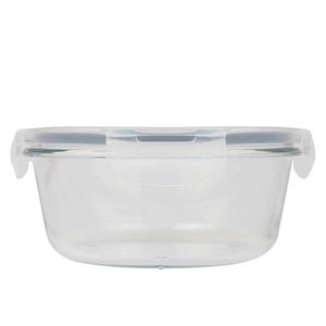 Pote Refratário Redondo com Tampa 800ml Mor Glass