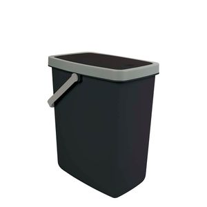 Lixeira Push 8L - Preto MOR