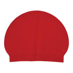 Touca de Natação Látex - vermelho MOR
