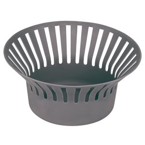 Fruteira Oval Cinza Grafite MOR