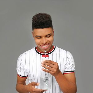 Garrafa com Canudo Retrô 625ml