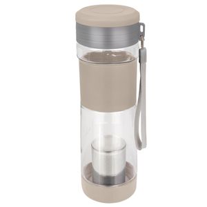 Garrafa com Infusor Bege 550ml MOR