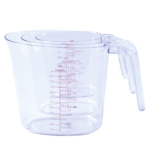 Conjunto Jarras Medidoras 3 Peças