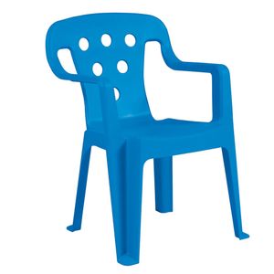 Poltroninha Plástica Kids Azul MOR