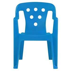 Poltroninha Plástica Kids Azul MOR