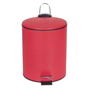 Lixeira Modern Vermelha 5L MOR