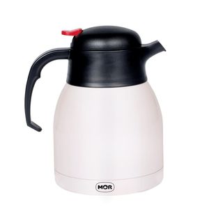 Bule Inox Com Gatilho Trendy 1,2 L - Branco