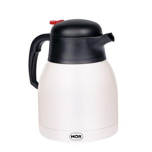 Bule Inox Com Gatilho Trendy 1,2 L - Branco