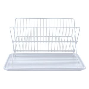 Escorredor de Louça Articulável Dobrável Branco