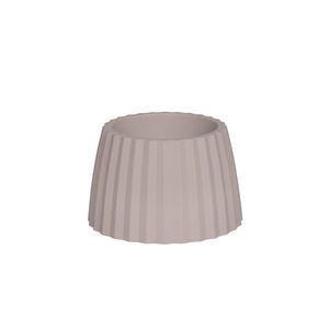 Vaso Cachepot Wave 19cm Branco Antigo