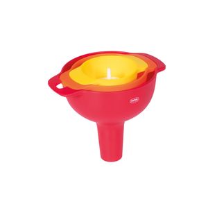 Conjunto Funis 3 Peças com Coador MOR